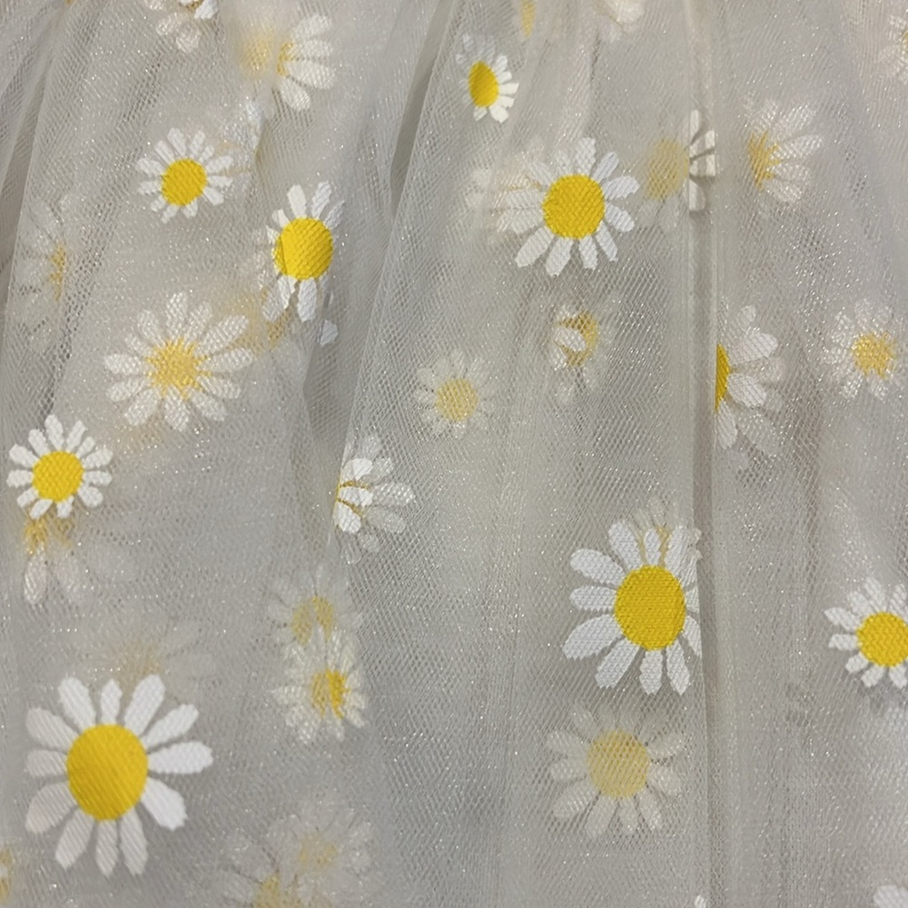 CAVIGOUR COLLECTION daisy tule layered dress 12M - Picture 2 of 3
